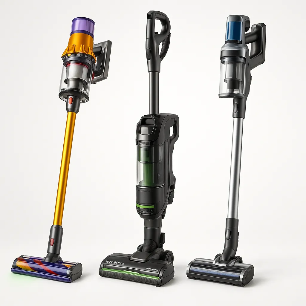 Best Cordless Stick Vacuums in 2025: Dyson V15 Detect vs Shark Stratos IZ862H vs Samsung Jet 75 Compared