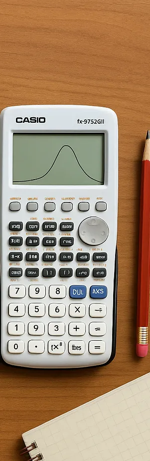 Casio fx‑9750GII Graphing Calculator