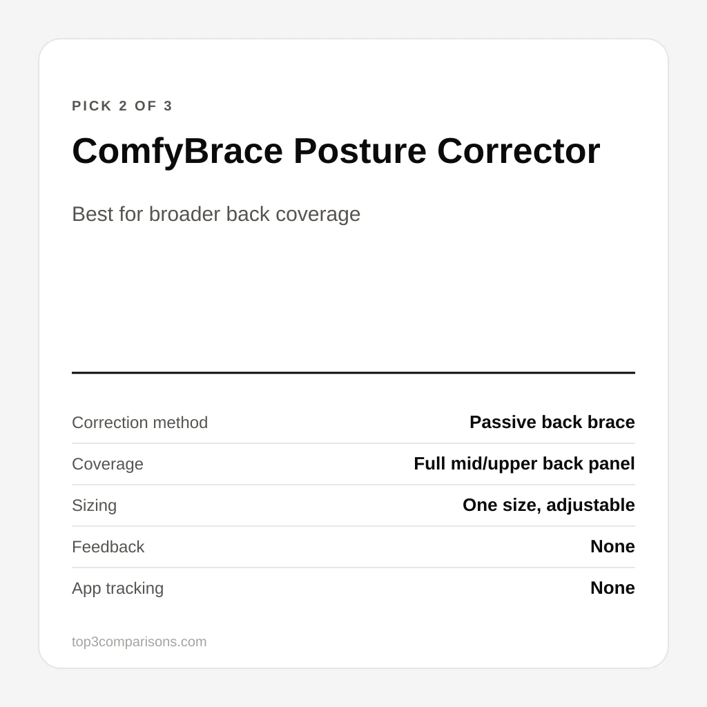 ComfyBrace Posture Corrector